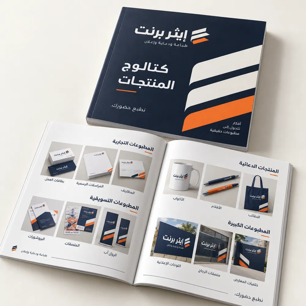طباعة كتالوجات المنتجات في جدة