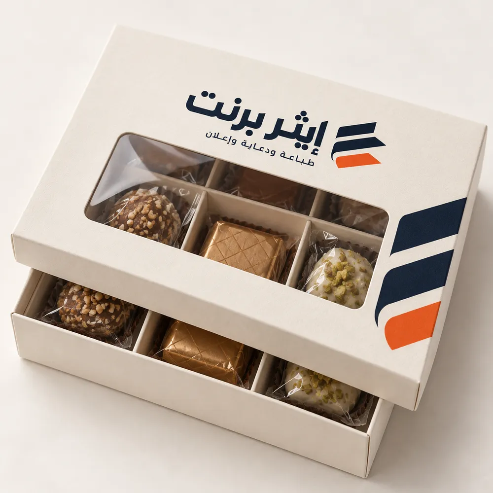 طباعة علب حلويات مخصصة في جدة