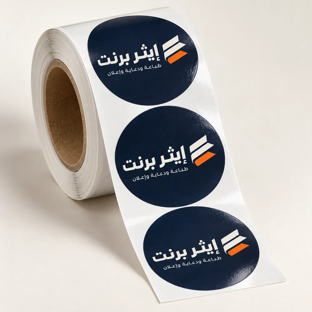 طباعة استكرات رول في جدة