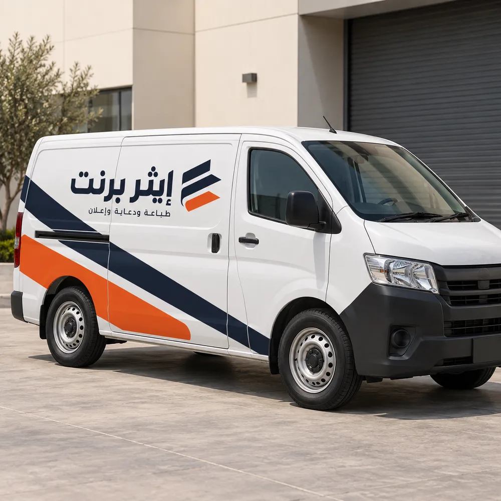 طباعة استكرات السيارات الإعلانية في جدة