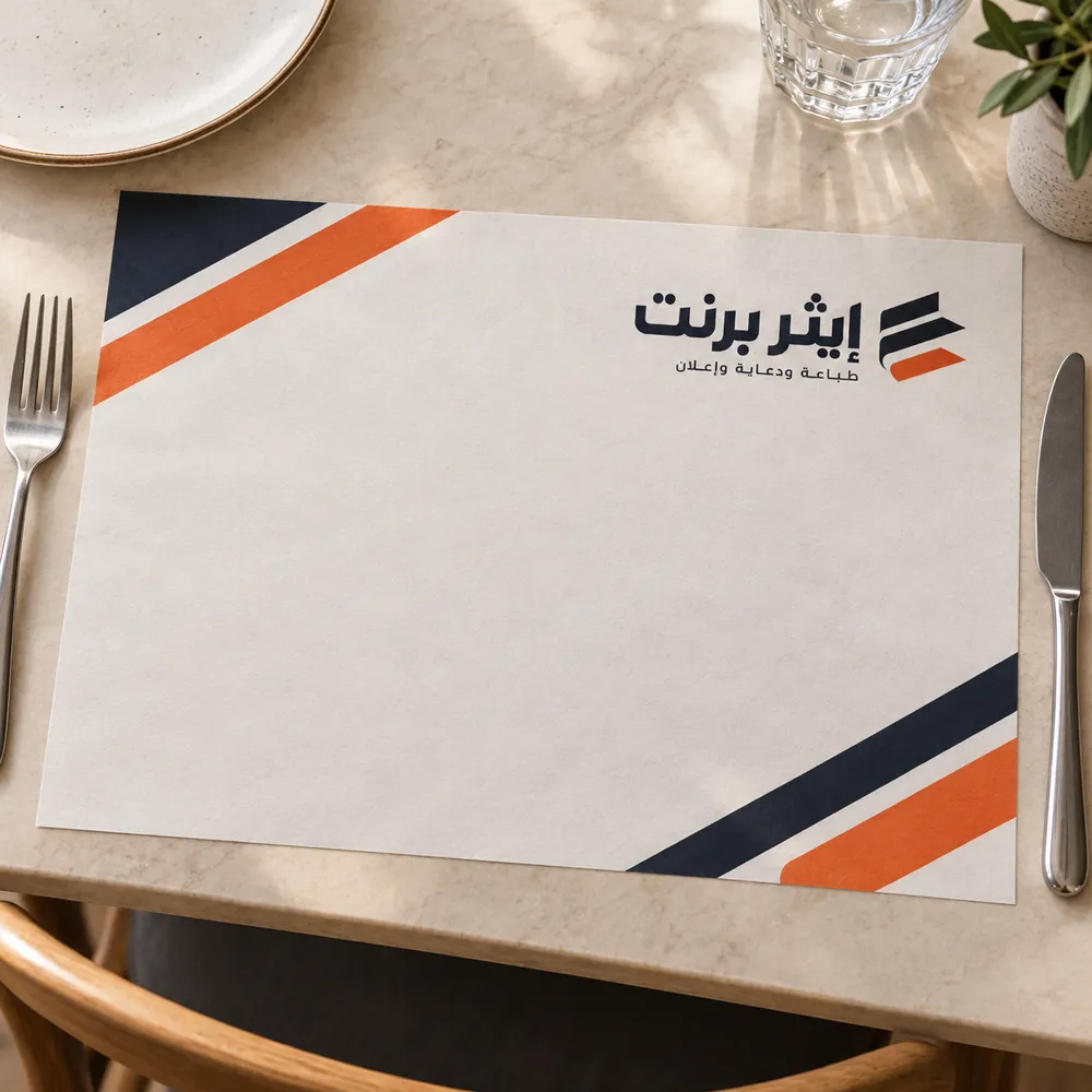 طباعة مفارش طاولات ورقية في جدة