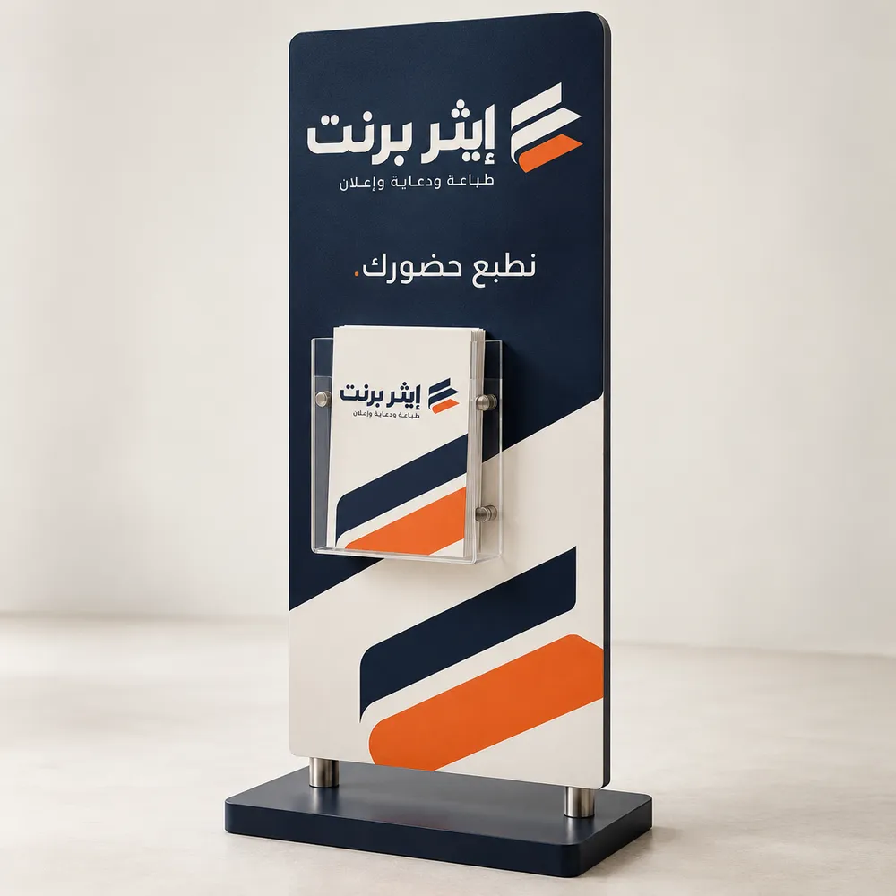 تجهيز ستاندات عرض المنتجات والمطبوعات في جدة
