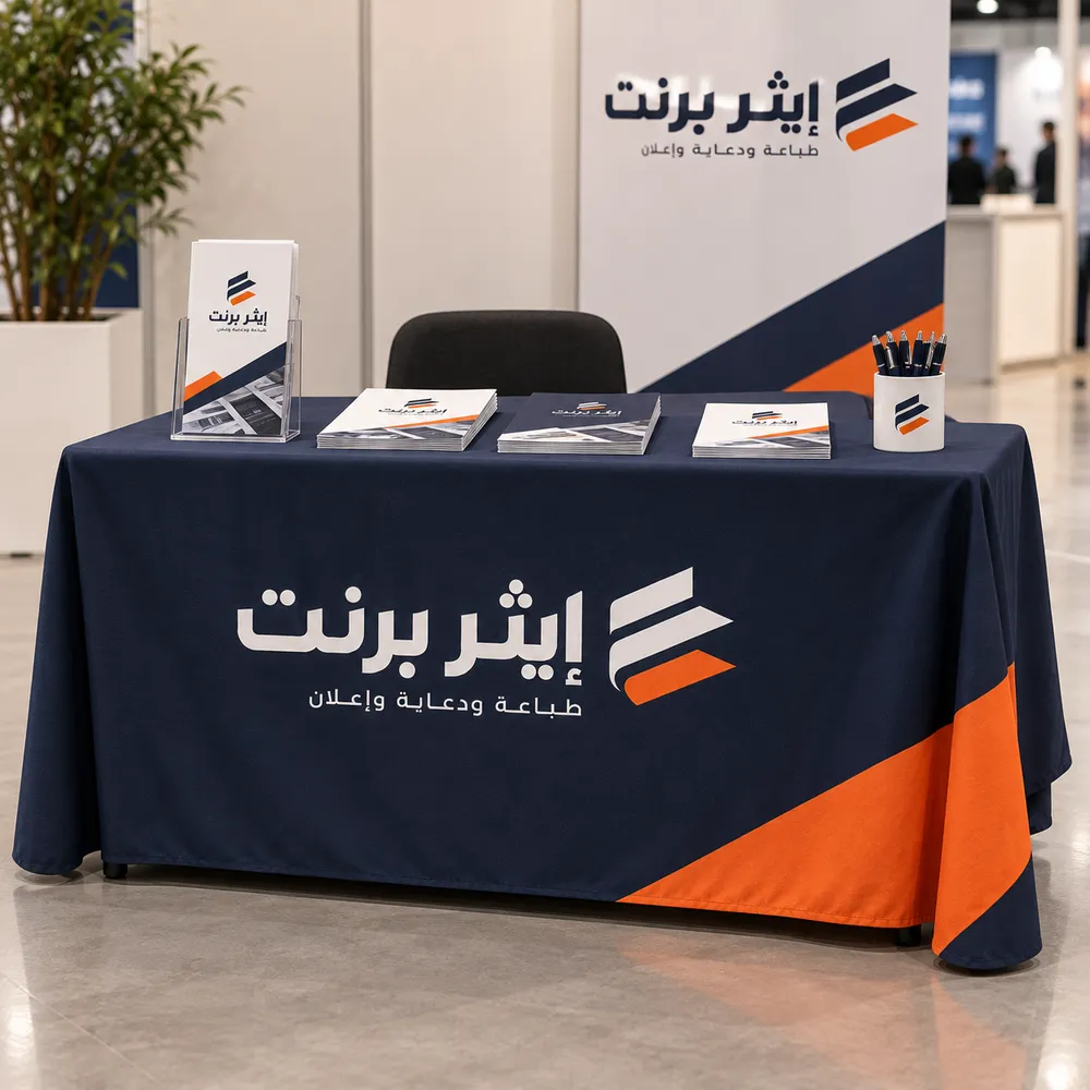 تجهيز طاولات عرض دعائية في جدة