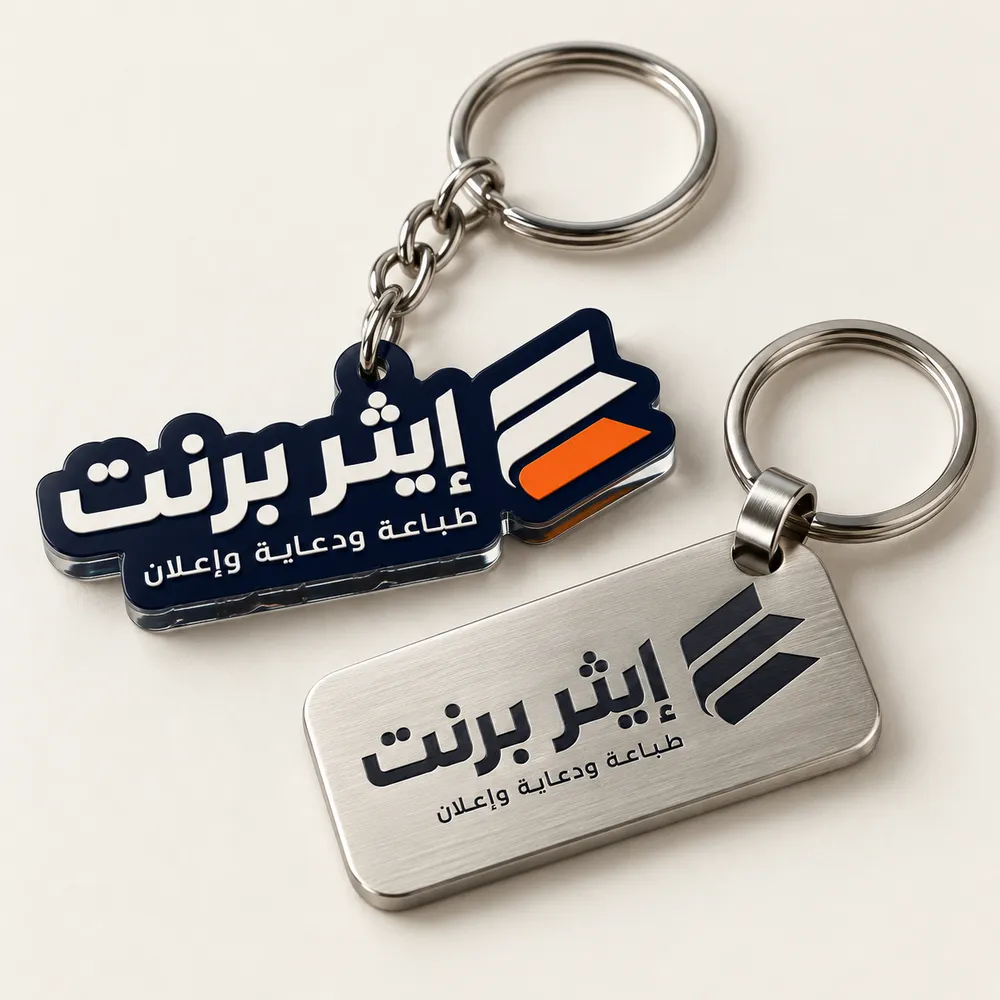 تخصيص ميداليات مفاتيح بشعار في جدة